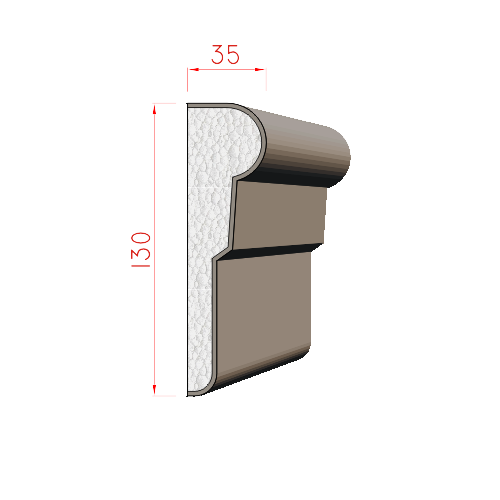 Šambrána  130x35mm