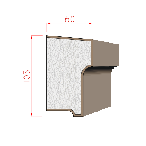 Parapet 105x60mm