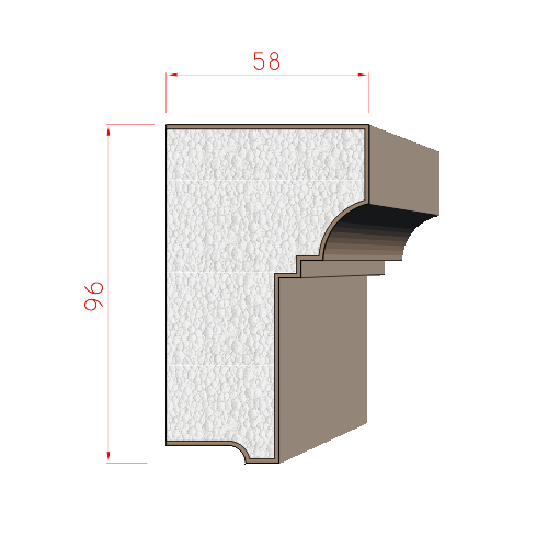 Parapet 96x58mm