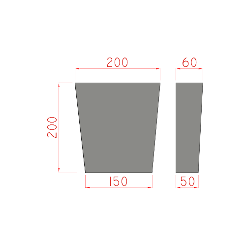 Klenák 200x190x60mm